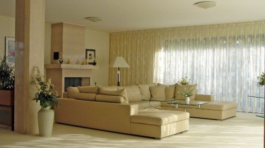 Salon en beige