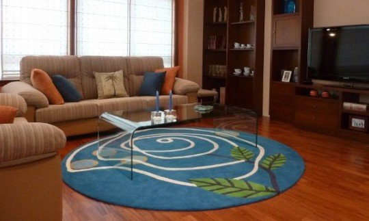 Alfombra redonda