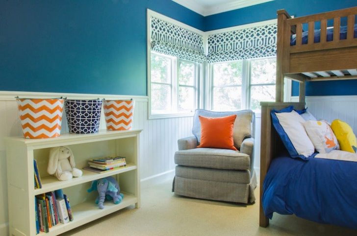 Dormitorios de niños en tonos azules casa y color Habitaciones azules