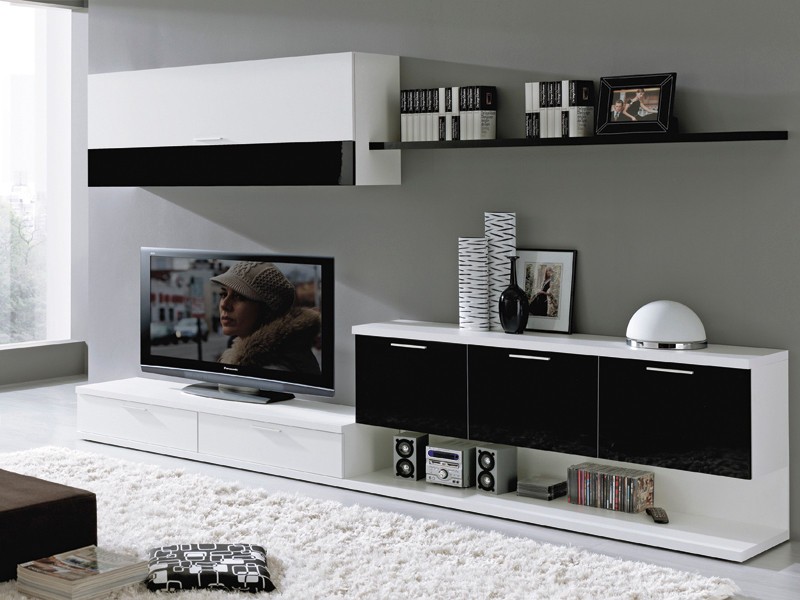 La combinación blanco y negro en interiores - Casa y Color