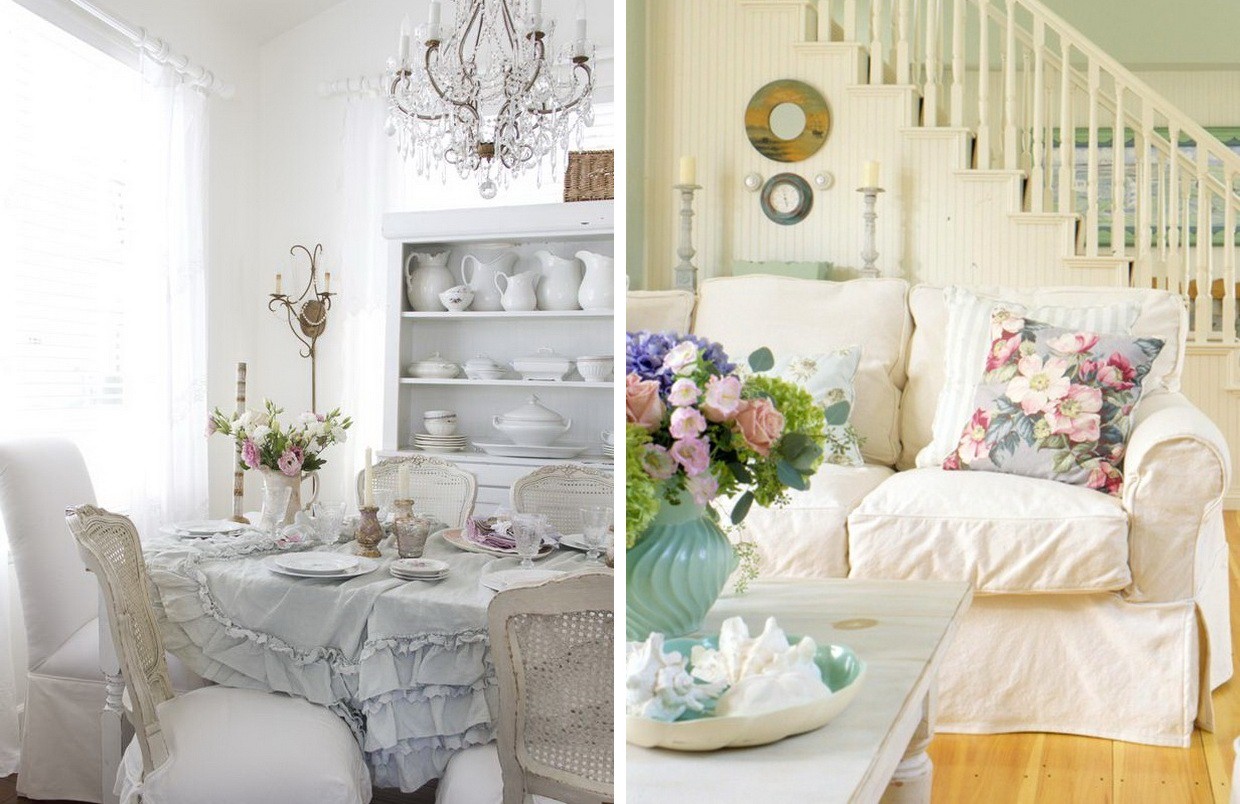Lo básico que debes saber de la decoración Shabby Chic - Casa y Color