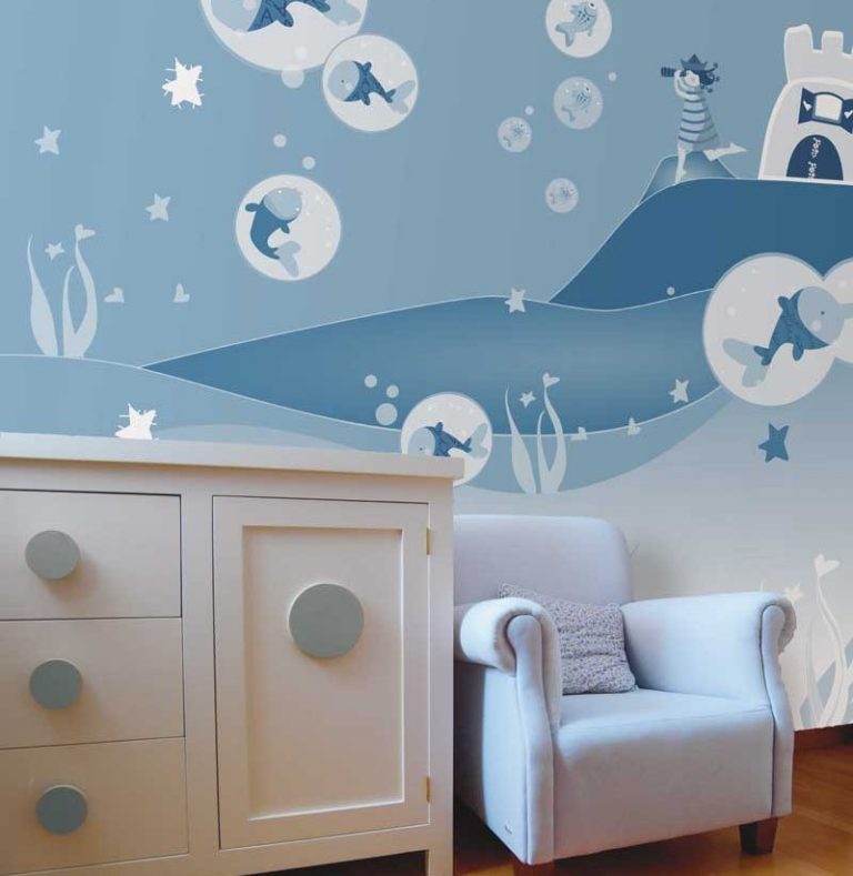 5 ideas para decorar las paredes en habitaciones infantiles - Casa y Color