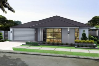 Fachadas de casas en colores grises - Casa y Color