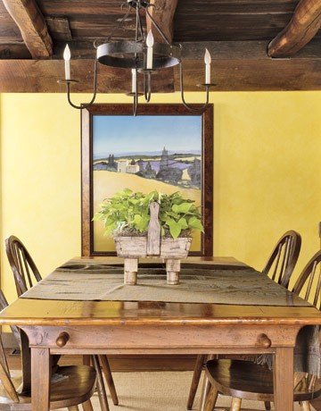 Interior amarillo