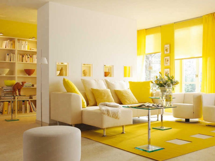 crecer Relajante Fuera El alegre color amarillo en la pintura de interiores - Casa y Color