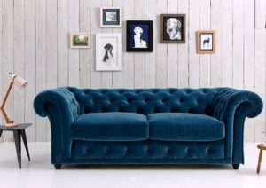 El sofá Chesterfield, clásico y moderno.