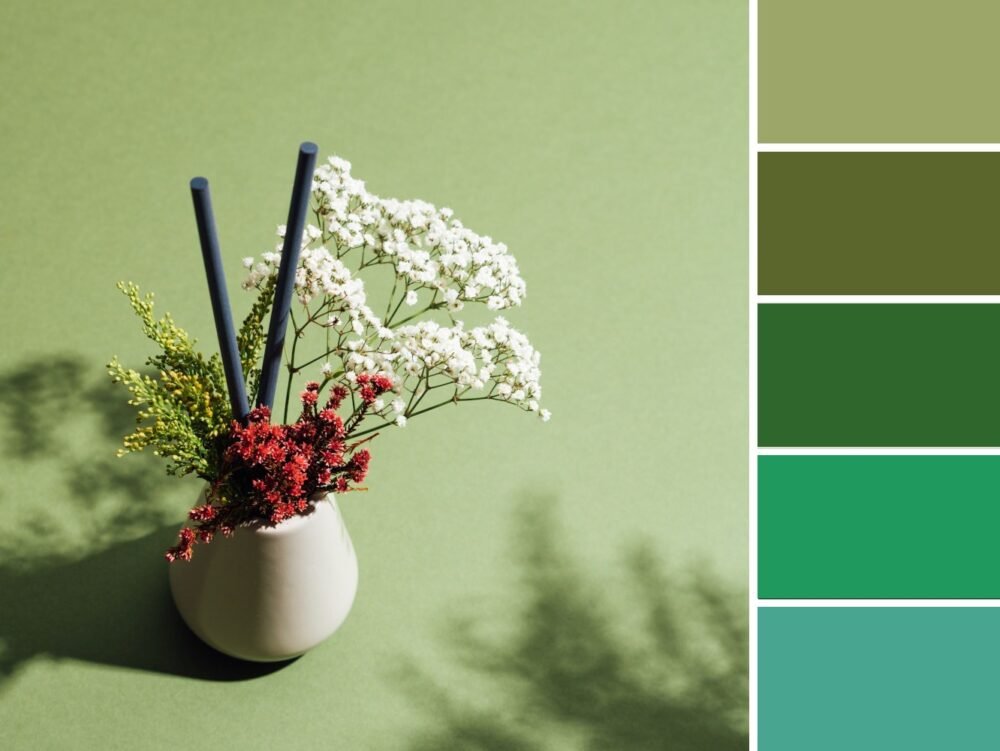 Colores verdes