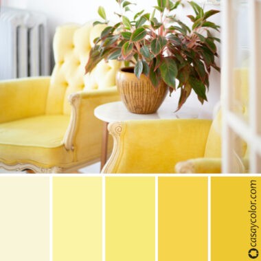 Color de pintura Amarillo Suave, cómo debes combinarlo