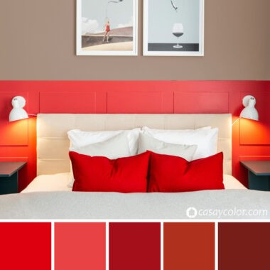 Claves para decorar con color Rojo y cómo combinarlo