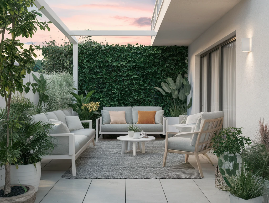 Teñir Una Terraza De Diferentes Colores