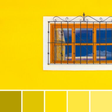Color Amarillo Canario en paredes