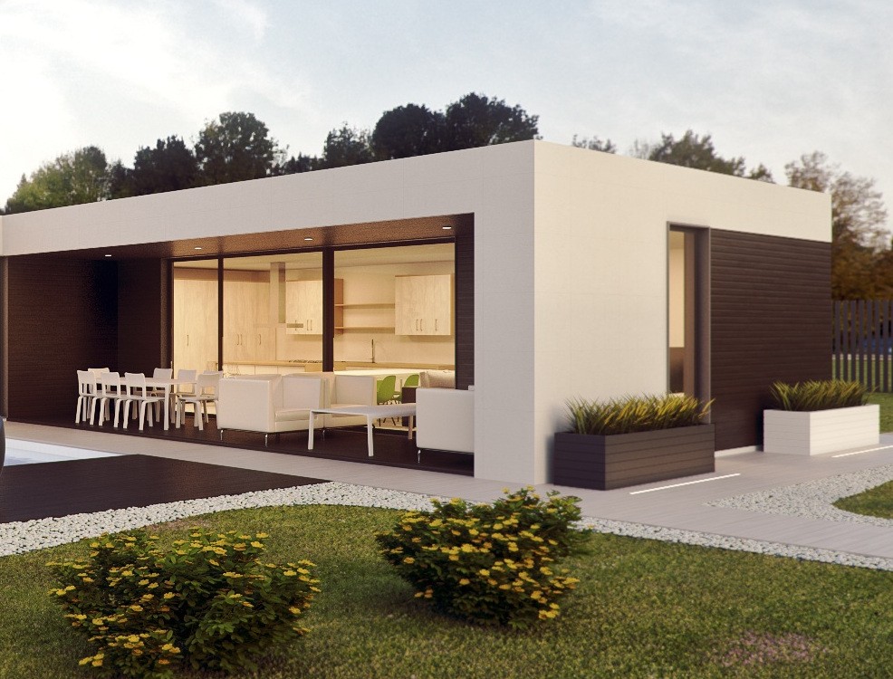 Casa moderna blanca