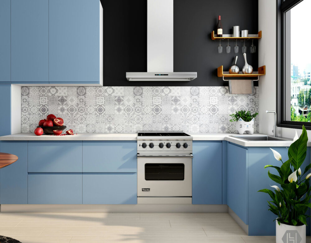 Cocina en dos colores
