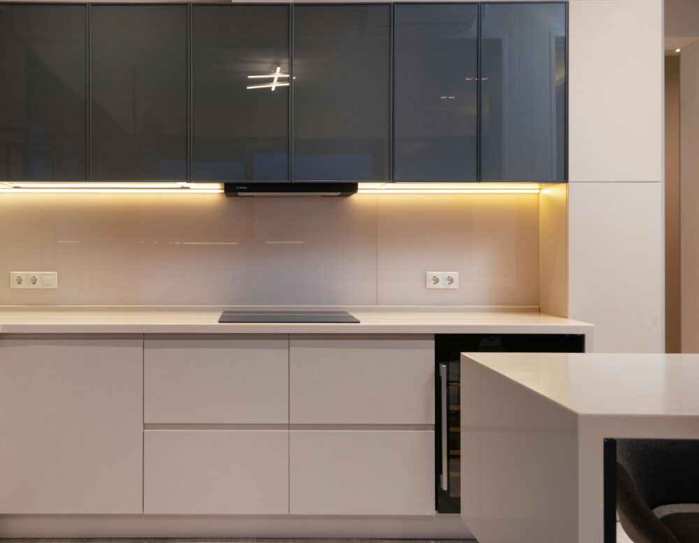 Iluminacion led en la cocina