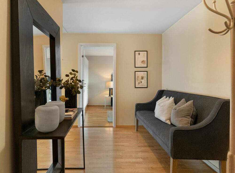 Color crema en pintura de paredes