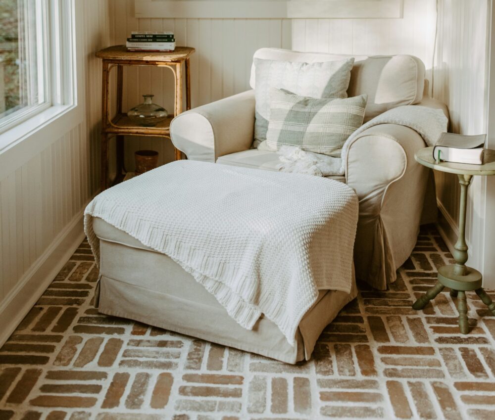 Piso símil ladrillo