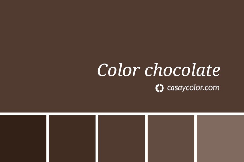 Ejemplo de color chocolate