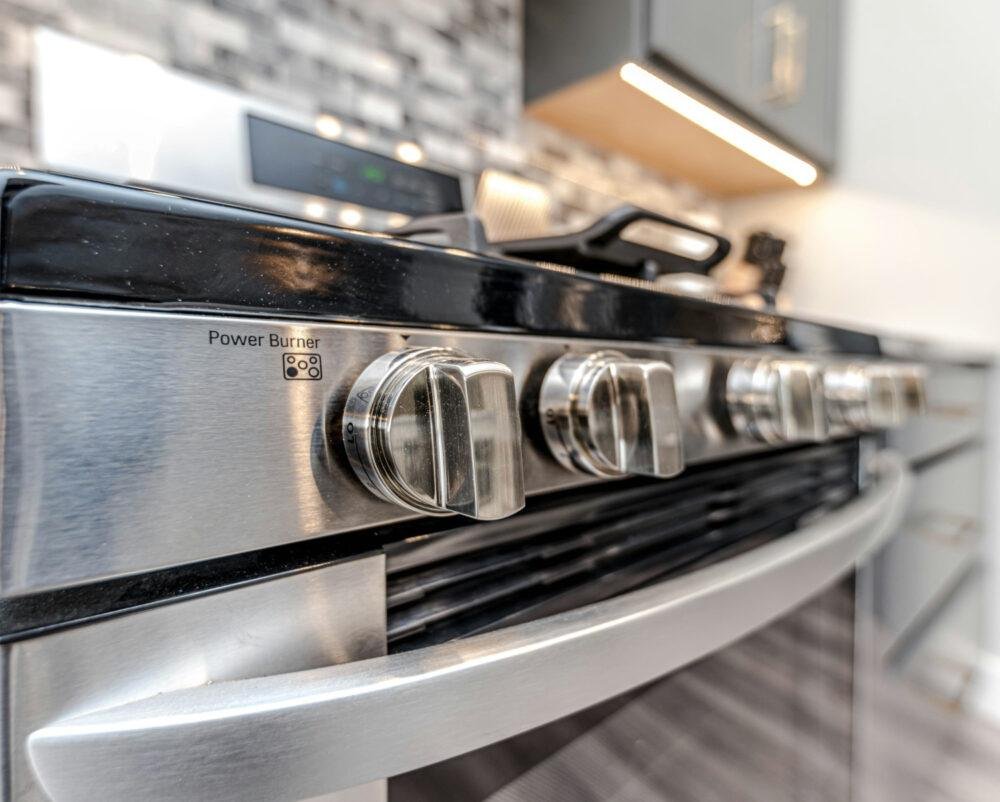 Horno de cocina de acero