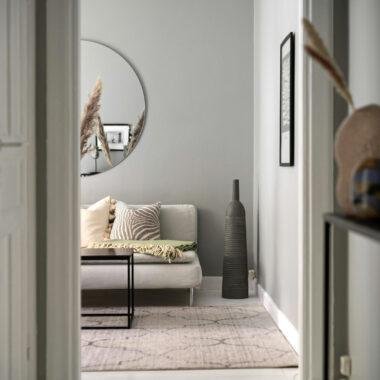 Salones en gris claro: un color que nunca pasa de moda