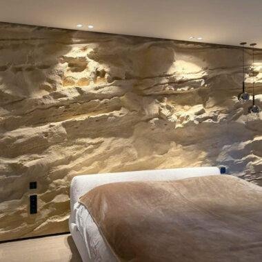Piedra artificial y tematización: el arte de recrear espacios naturales con mortero